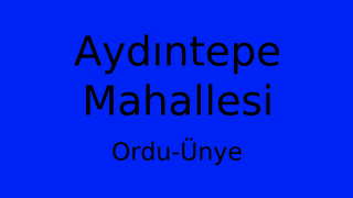 Aydıntepe Mahallesi Thumbnail
