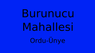 Burunucu Mahallesi Thumbnail