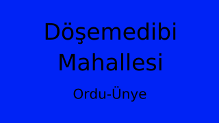 Döşemedibi Mahallesi Thumbnail