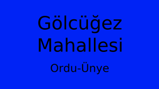 Gölcüğez Mahallesi Thumbnail