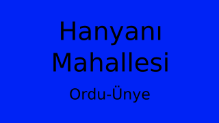 Hanyanı Mahallesi Thumbnail