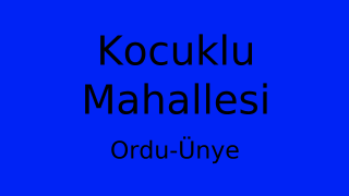 Kocuklu Mahallesi Thumbnail