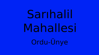 Sarıhalil Mahallesi Thumbnail