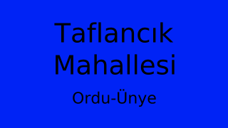 Taflancık Mahallesi Thumbnail