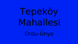 Tepeköy Mahallesi Thumbnail
