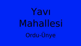 Yavı Mahallesi Thumbnail