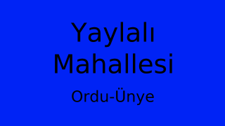 Yaylalı Mahallesi Thumbnail
