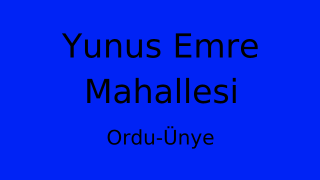 Yunus Emre Mahallesi Thumbnail
