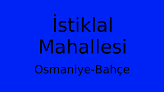 İstiklal Mahallesi Thumbnail