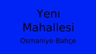 Yenı Mahallesi Thumbnail