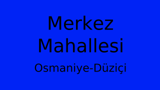 Merkez Mahallesi Thumbnail
