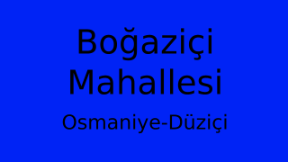 Boğaziçi Mahallesi Thumbnail