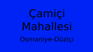 Çamiçi Mahallesi Thumbnail