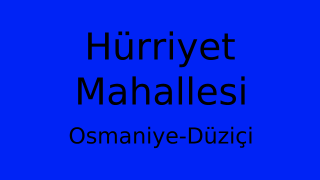 Hürriyet Mahallesi Thumbnail