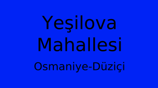 Yeşilova Mahallesi Thumbnail