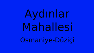 Aydınlar Mahallesi Thumbnail