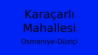 Karaçarlı Mahallesi Thumbnail