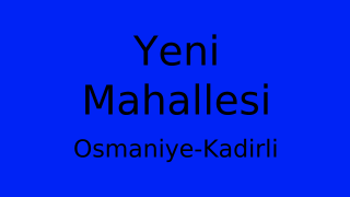 Yeni Mahallesi Thumbnail