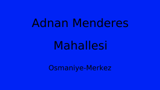 Adnan Menderes Mahallesi Thumbnail