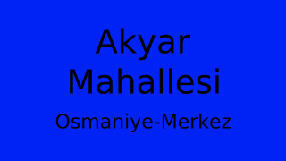 Akyar Mahallesi Thumbnail