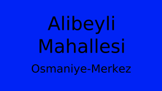Alibeyli Mahallesi Thumbnail