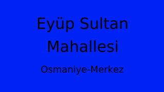 Eyüp Sultan Mahallesi Thumbnail