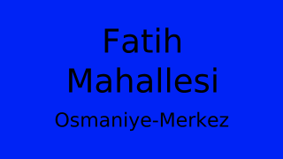 Fatih Mahallesi Thumbnail