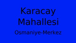 Karacay Mahallesi Thumbnail
