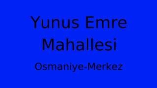 Yunus Emre Mahallesi Thumbnail