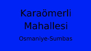 Karaömerli Mahallesi Thumbnail