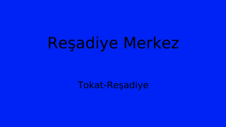 Reşadiye Belediyesi, Tokat Thumbnail