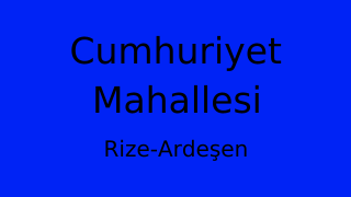 Cumhuriyet Mahallesi Thumbnail