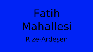 Fatih Mahallesi Thumbnail