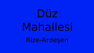 Düz Mahallesi Thumbnail