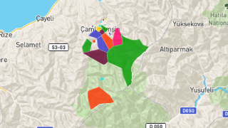 Rize Çamlıhemşin'in Mahalleleri, Nüfus Bilgileri, Haritalar ve İstatistikler Thumbnail