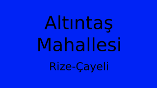 Altıntaş Mahallesi Thumbnail