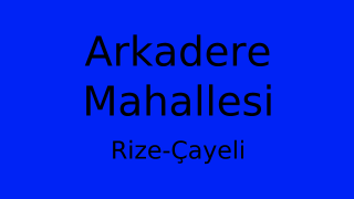Arkadere Mahallesi Thumbnail