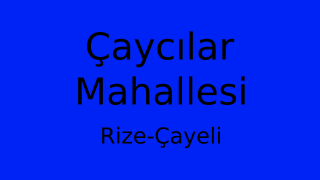 Çaycılar Mahallesi Thumbnail