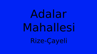 Adalar Mahallesi Thumbnail