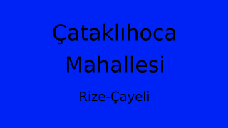 Çataklıhoca Mahallesi Thumbnail