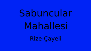 Sabuncular Mahallesi Thumbnail