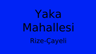 Yaka Mahallesi Thumbnail