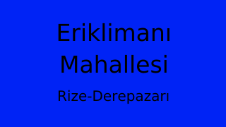 Eriklimanı Mahallesi Thumbnail