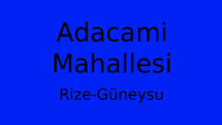 Adacami Mahallesi Thumbnail