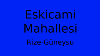 Eskicami Mahallesi Thumbnail