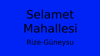 Selamet Mahallesi Thumbnail
