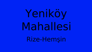 Yeniköy Mahallesi Thumbnail