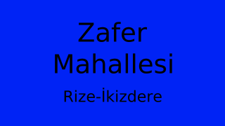 Zafer Mahallesi Thumbnail