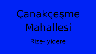 Çanakçeşme Mahallesi Thumbnail