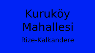Kuruköy Mahallesi Thumbnail